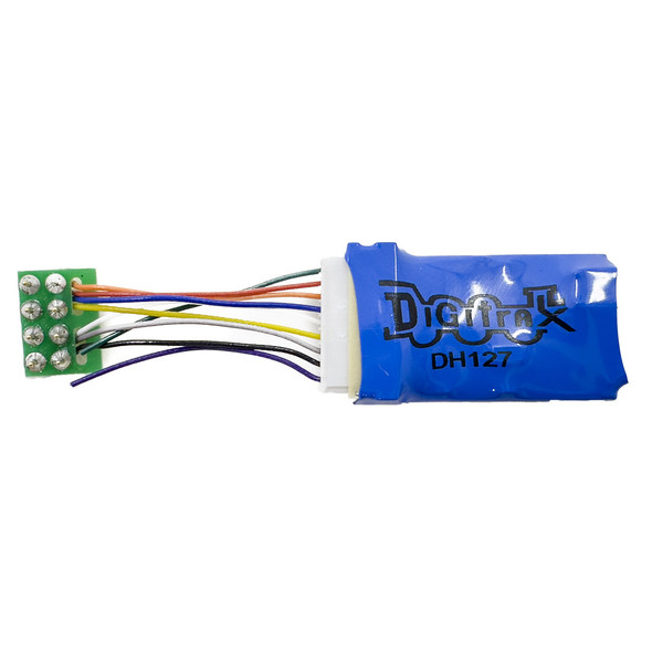 Digitrax DH127PS Mobile Decoder HO Scale Locomotives