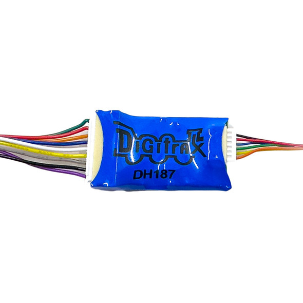 Digitrax DH187D Mobile Decoder HO Scale Locomotives