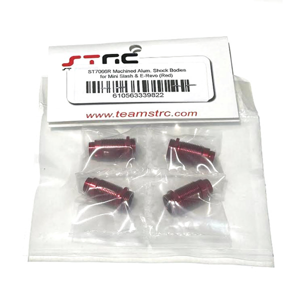 STRC ST7066R Aluminum Shock Bodies Red for 1/16 Slash & Revo STRC ST7066R Aluminum Shock Bodies Red for 1/16 Slash & Revo
