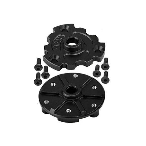 GPM Aluminum 7075 Alloy Transmission Cush Drive Housing Black for 1/10 E-Revo