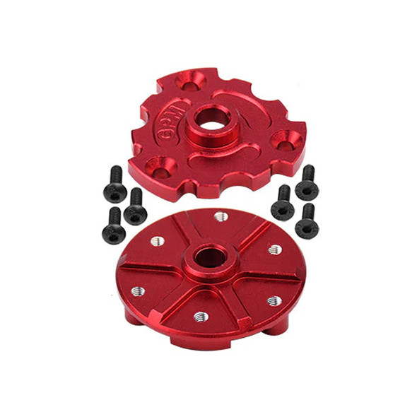 GPM Aluminum 7075 Alloy Transmission Cush Drive Housing Red for 1/10 E-Revo
