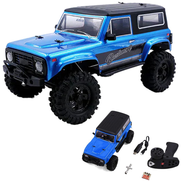 Furitek FUR-2555 1/18 CR-18P 2024 Rushmore X1 RC Crawler RTR Metallic Cyan