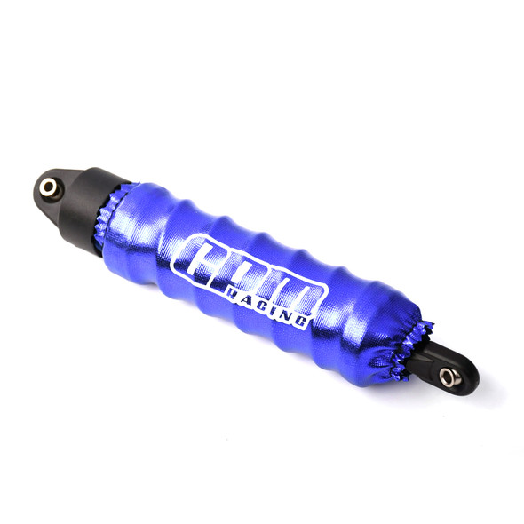 GPM Custom Design Shock Wraps (4Pcs) Set Blue for 1/10 Maxx / 1/8 Sledge