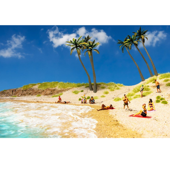 Woodland Scenics A2219 Beach Goers (6Pcs) - N Scale