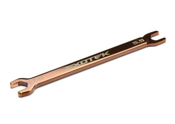 Exotek 2190 Polished Steel 5.5/7.0mm Nut Wrench