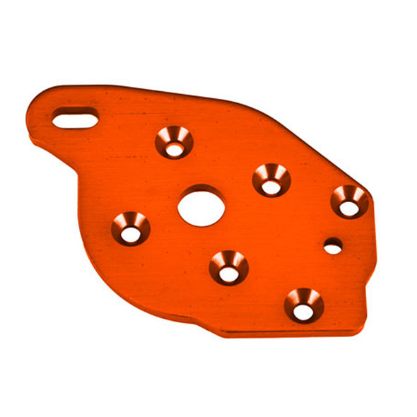 Traxxas 10259-ORNG 6061-T6 Aluminum Motor Plate Orange for Maxx Slash / Maxx