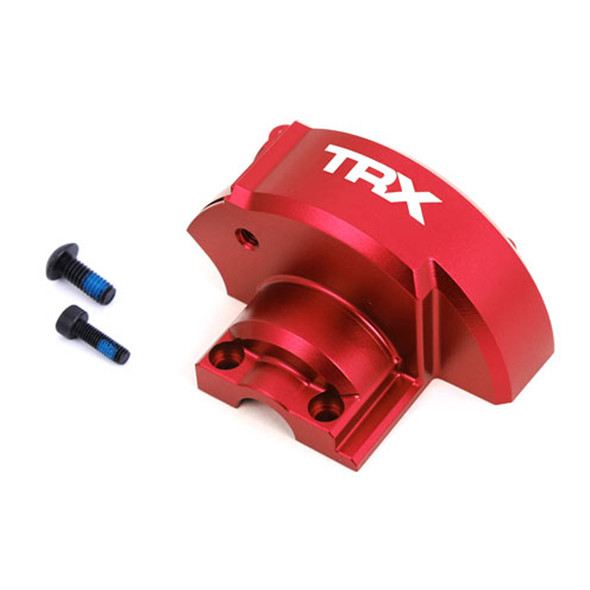 Traxxas 10287-RED 6061-T6 Aluminum Gear Cover Red for Maxx Slash / Maxx