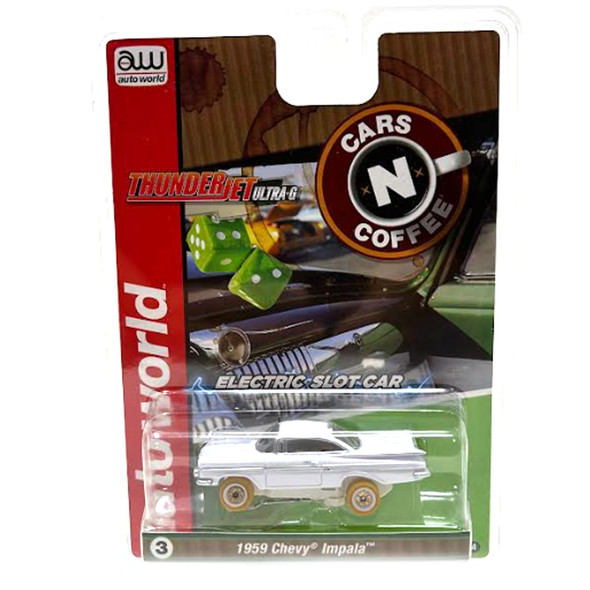 Auto World Thunderjet 1959 Chevy Impala - iWheels HO Scale Slot Car