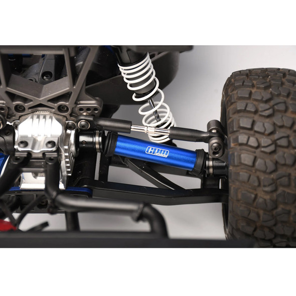 GPM Medium Carbon Steel+ Aluminum 6061 Alloy Rear Driveshaft w/6mm Axle Blue