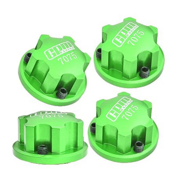 GPM Aluminum 7075 Alloy Wheel Nut 17mm Suitable Green for Losi 1/6 8IGHT-X
