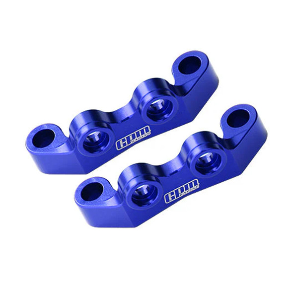 GPM Racing Aluminum 7075 Alloy Front & Rear Upper Arm Bulk Blue for Tamiya TT-02