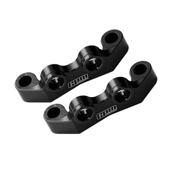 GPM Racing Aluminum 7075 Alloy Front & Rear Upper Arm Bulk Black for Tamiya TT-02
