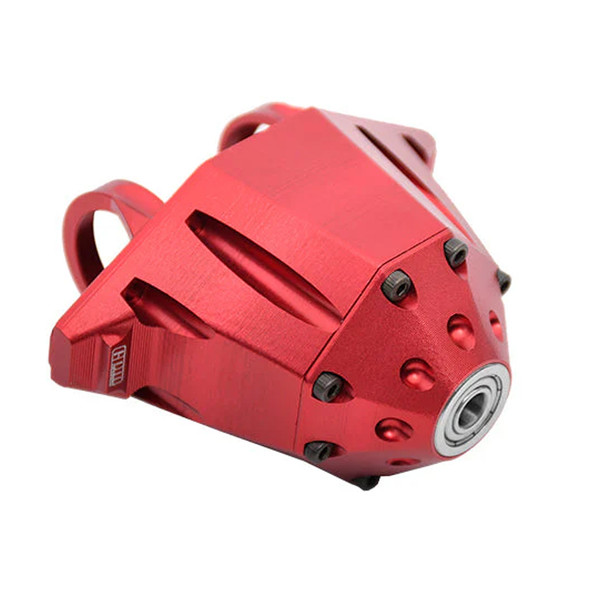 GPM Alum 7075 Alloy Rear Axle Housing Halves Design Red for Traxxas 1/7 UDR