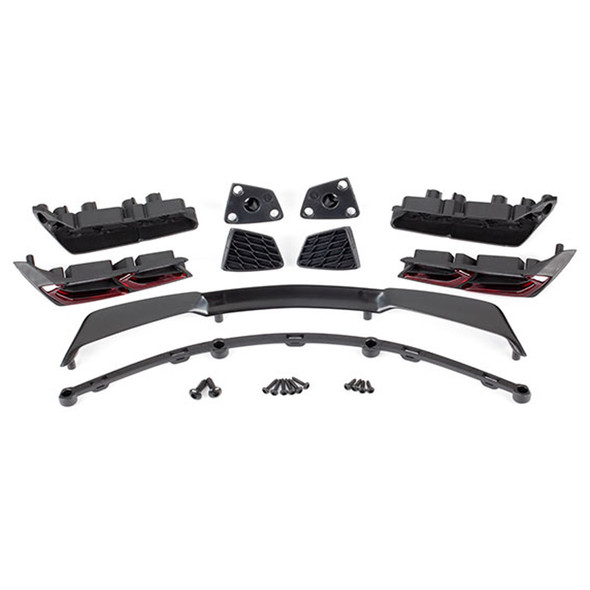 Traxxas 9319 Molded Body Accessories for Chevrolet Corvette Stingray 4-Tec 3.0