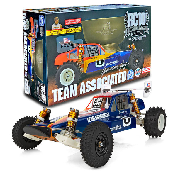Associated 6008 1/10 RC10 Jay Halsey Electric Competition Off-Road Limited Edition Kit