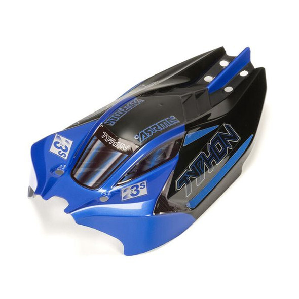 ARRMA ARA-1562 Typhon Grom Body Blue/Black