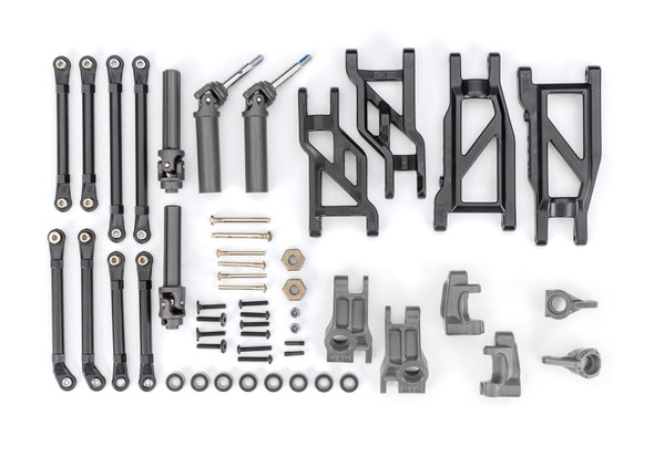 Traxxas 9180-GRAY Heavy Duty Suspension Upgrade Kit for 2WD Rustler/Stampede