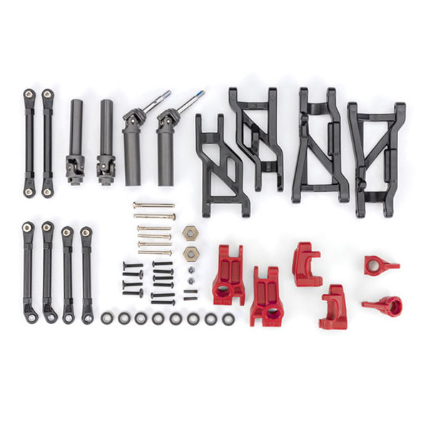 Traxxas 9181-RED Heavy Duty Suspension Upgrade Kit for 2WD Slash / Raptor