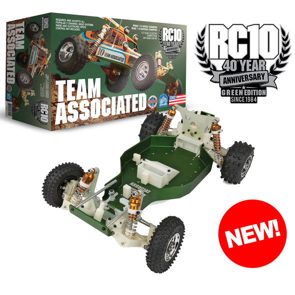 Associated 6010 RC10 Classic 40th Anniversary Green Edition Off-Road Buggy Kit