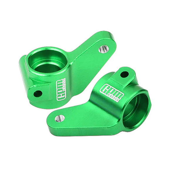 GPM Aluminum 7075 Alloy Front Steering Blocks Green for 2WD Slash/Rustler/Bandit