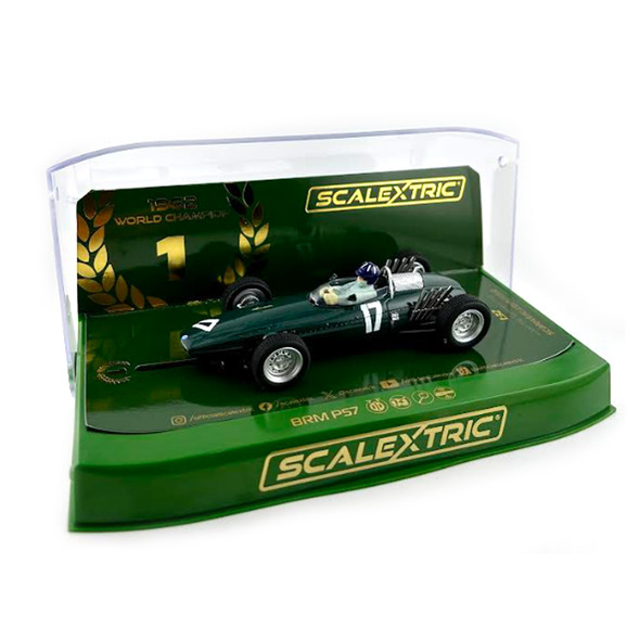 Scalextric C4536 BRM P57 Winner Dutch GP 1962 World Champion Edition 1/32 Slot Car