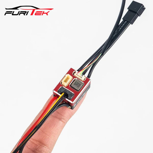 Furitek FUR-2615 2S Lipo 25A/50A Brushless Sensored ESC & Wireless Module for 1/24 Micro-B