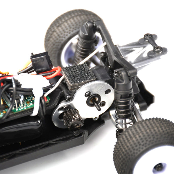 GPM Racing Aluminum 7075 Alloy Motor Plate Black for Losi 1/24 Micro-B