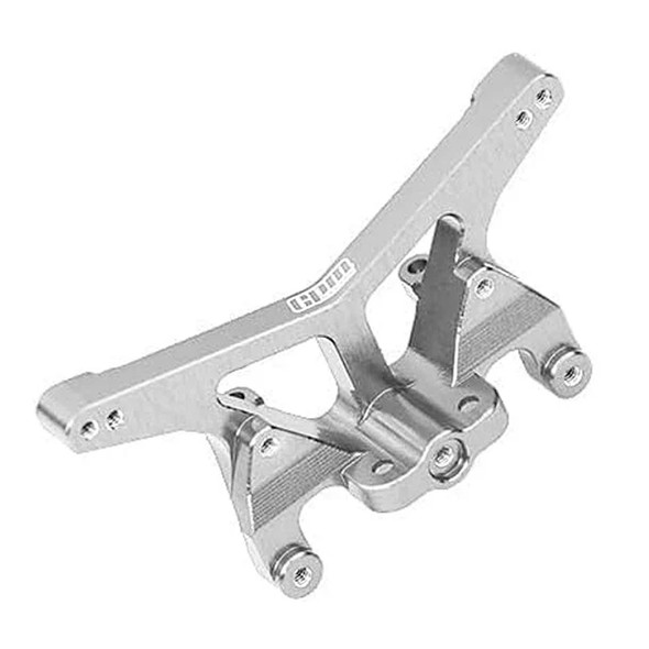 GPM Racing Aluminum 7075 Alloy Rear Shock Tower Silver for Losi 1/24 Micro-B