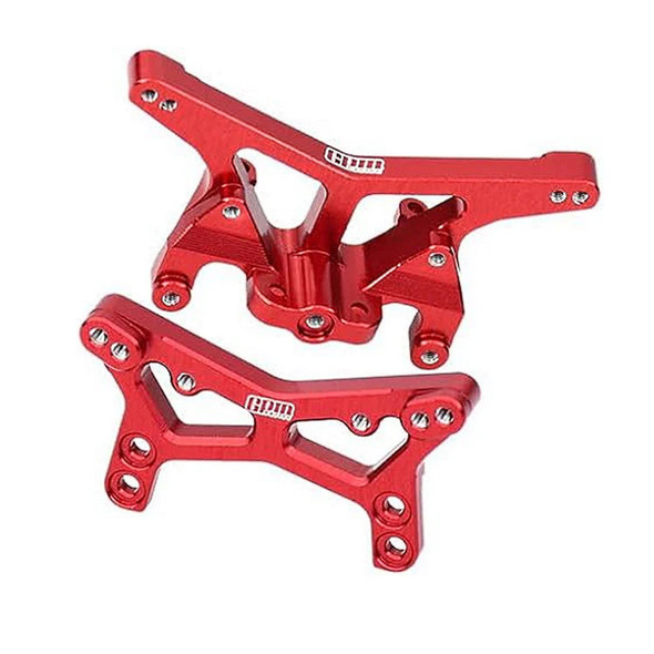 GPM Aluminum 7075 Alloy Front & Rear Shock Tower Red for Losi 1/24 Micro-B