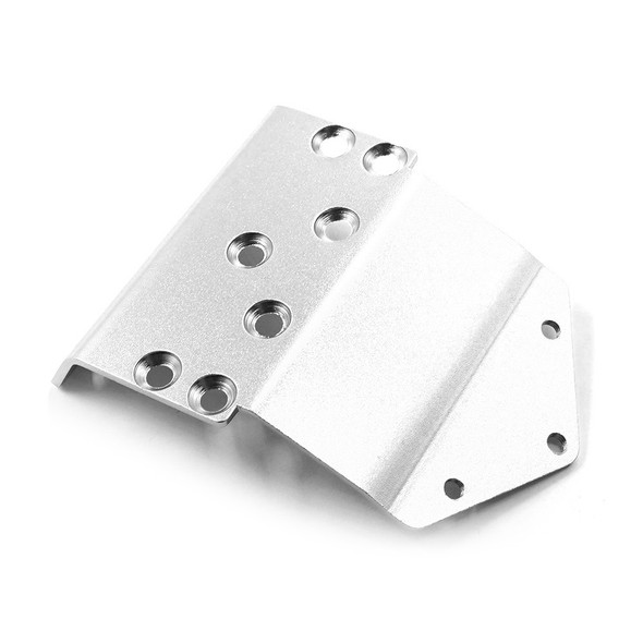 Yeah Racing TARC-011SV Aluminum Front Bumper Plate Silver for Associated RC10