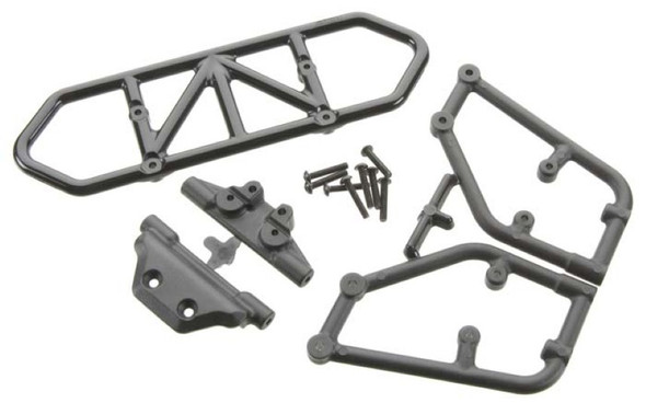 RPM 80122 Rear Bumper Black Slash 4x4