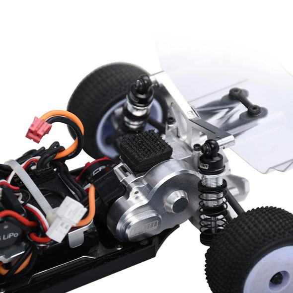 GPM Racing Aluminum 7075 Alloy Rear Main Gear Cover Blue for Losi 1/24 Micro-B