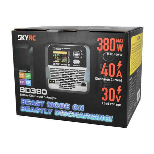 Sky RC BD380 Battery Discharger & Analyzer (40A/380W) SK-600153
