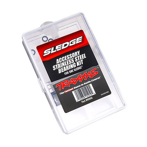 Traxxas 9594X Complete Stainless Steel Bearing Kit for Sledge