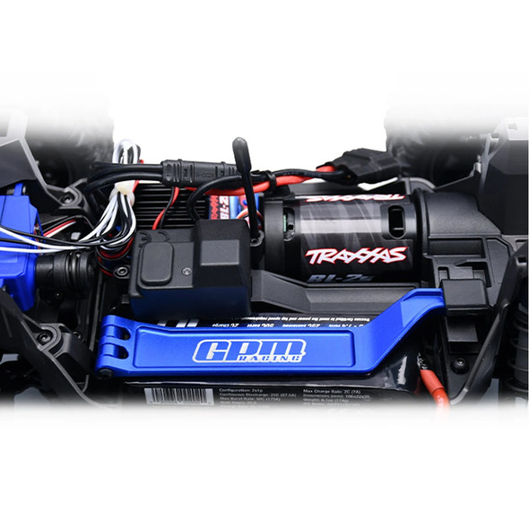 GPM Aluminum 7075 Alloy Battery Hold-Down Post Black for Traxxas 1/16 Mini Maxx