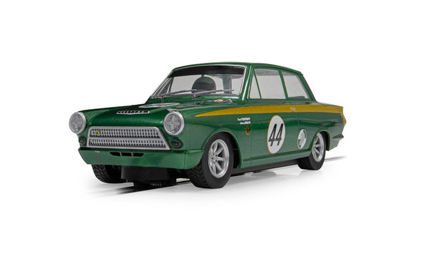 Scalextric C4540 Ford Lotus Cortina Goodwood 2023 - Andrew Jordan + David Dickenson 1/32 Slot Car