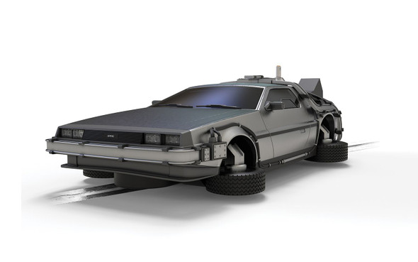 Scalextric C4541 Flying Time Machine - Back To The Future 2 1/32 Slot Car