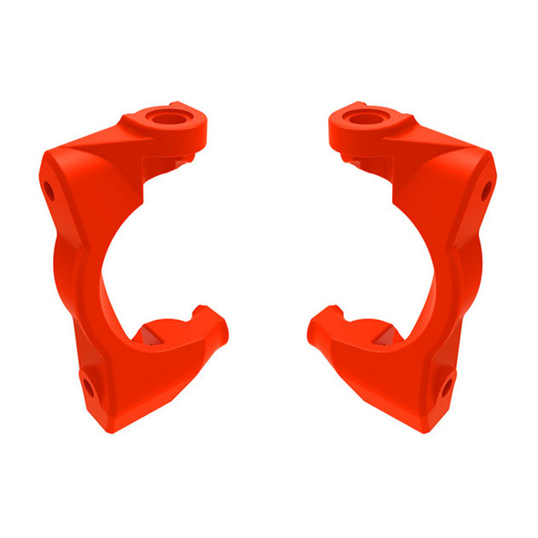 Traxxas 10732-RED Caster Blocks (C-Hubs) Red for Mini Maxx
