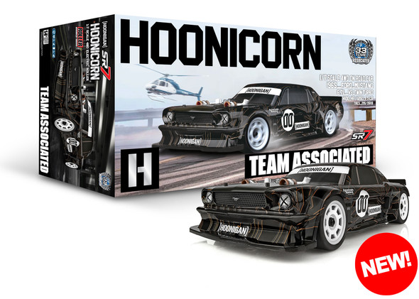 Associated 20540ROL 1/7 SR7 Hoonicorn 4WD Electric On-Road Roller Touring Car