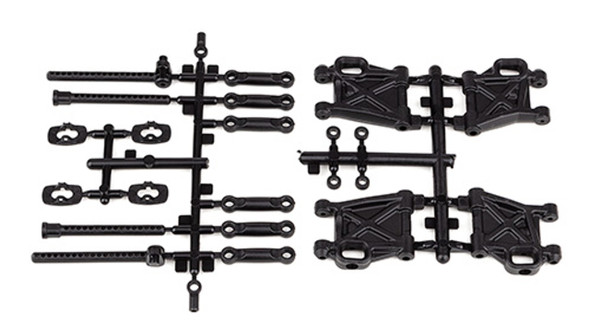 Associated 21574 Suspension Arms, Rod Ends & Body Posts for Reflex 14R