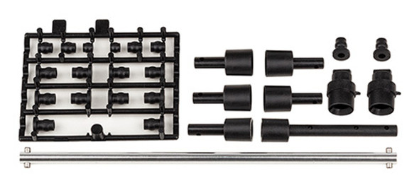 Associated 21577 Outdrives, Pivot Balls & Center Driveshaft for Reflex 14R