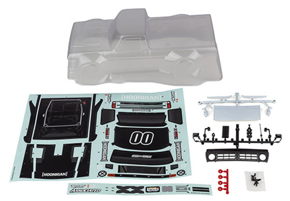 Associated 21589 1/14 Clear Body Set for Reflex 14R Hoonitruck