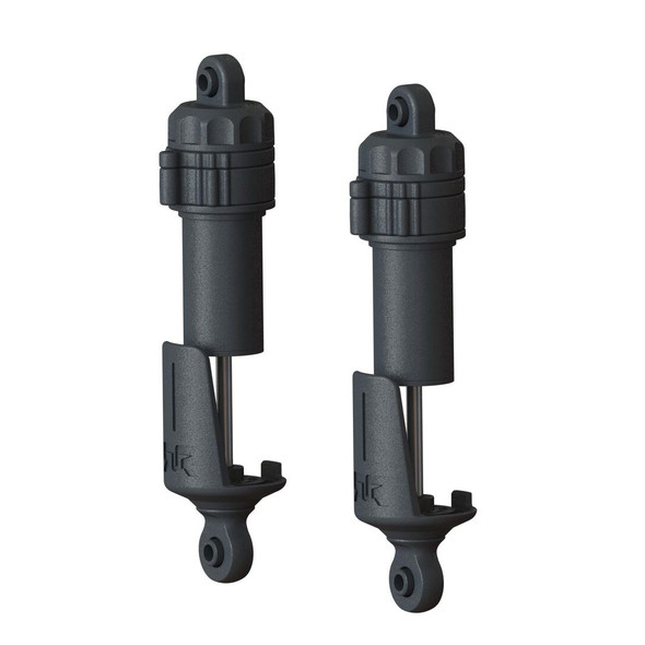 ARRMA ARA-1558 Shock Set 11mm Bore, 87mm Length, 2x1.3mm Piston, TBC cSt Oil