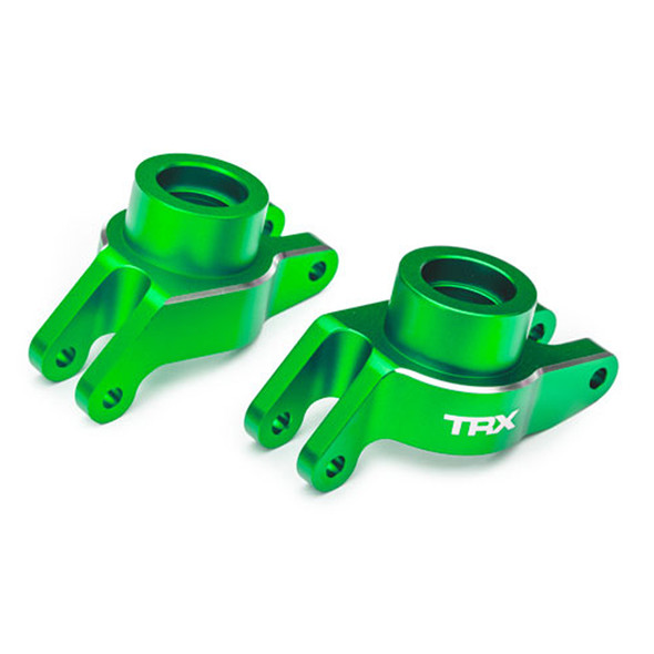 Traxxas 10252-GRN Aluminum Stub Axle Carriers for Maxx Slash / Maxx