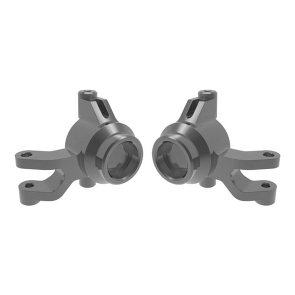 Traxxas 10734-GRAY Aluminum Steering Blocks Gray for Mini Maxx