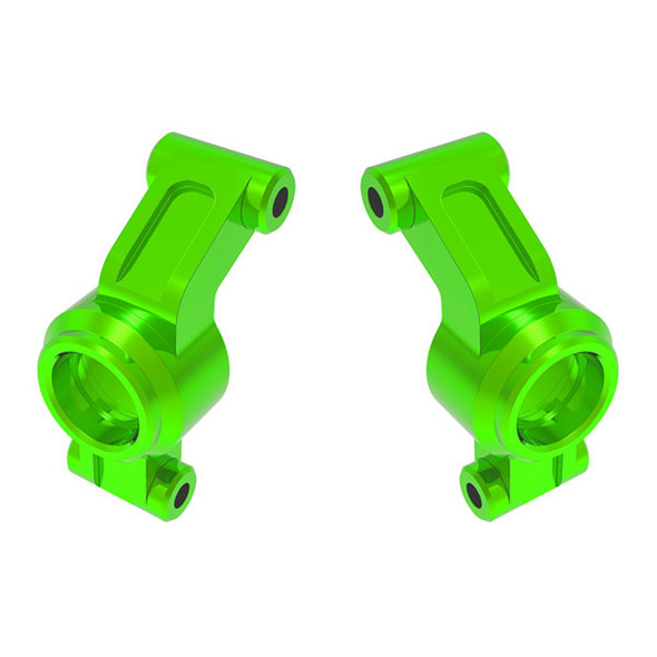 Traxxas 10751-GRN Aluminum Stub Axle Carriers Green for Mini Maxx