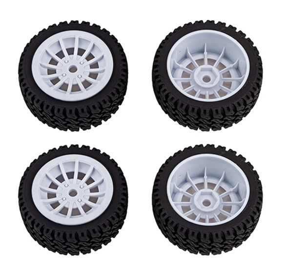 Associated 31914 A550 Wheels & Tires for Apex2 Sport