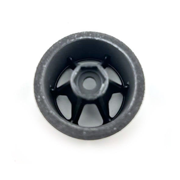 Contact RC JG2-30RK GT12 Hex Rear Tire K Foam 30Shore - 46 mm Black Wheels (2)