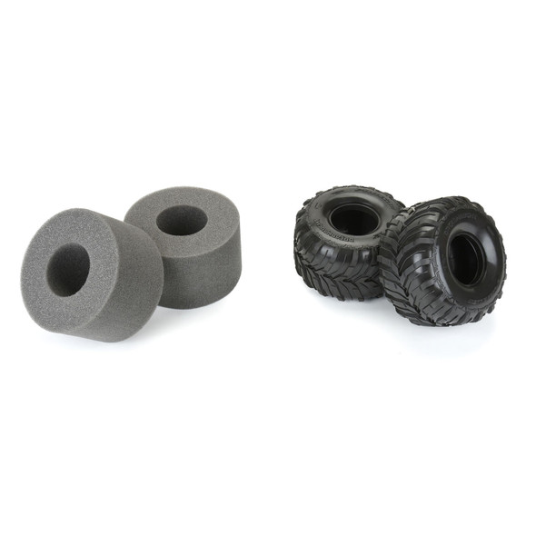 Pro-Line PRO1026300 1/10 Dreadnaught F/R 2.6" MT Tires (2) for Losi LMT 2.0