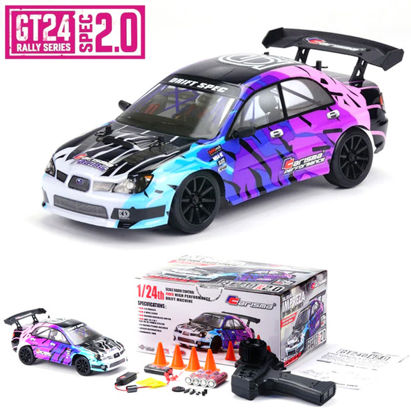 Carisma 90268 1/24 GT24 2.0 Subaru Impreza STI 2006 RTR Drift Spec 2